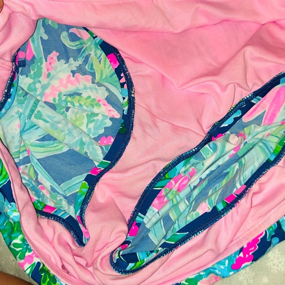 Lilly Pulitzer Bathing Swim Suit bottom skirt size 16 - Picture 3 of 3